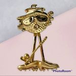 Pacific&Co Vintage American Jewelry  articulated golfer brooch Photo 2