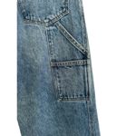 Favorite Daughter The Ollie Ultimate Baggy Wide Leg Cargo Jeans In London 23 Blue Photo 4