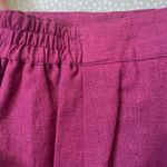 Jones New York Vintage  100% Linen Magenta Office Pants NWT 16W Photo 6