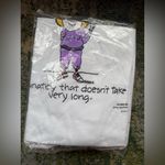 Hallmark NWT vintage 90s Shoebox Greetings exercise comic t-shirt, size large Photo 4