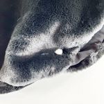 Talbots  Faux Fur Cropped Shrug Vest Black Medium Photo 10