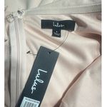 Lulus Song of Love Off the Shoulder Knit Gown Women's Sz Small Blush NWT Photo 6