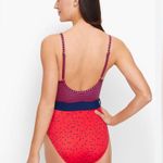 Talbots Stars & Stripes One Piece Swimsuit in Red & Blue, Size 8 NEW w/o Tag Photo 2