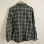 Woolrich  Green Plaid Button Down Shirt Petite L Photo 1