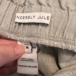 Sincerely Jules Paper Bag Waist Pant Greige M Gray Size M Photo 8