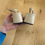 Sam Edelman  Slingback Shoes Tarra Size US6 Tan Black Photo 4