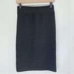 Sparkle & Fade  Black Horizontal Ribbed Skirt S Photo 1