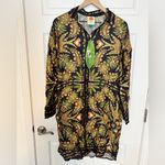 Farm Rio  Marina Scarf Print Shirt Dress NWT size small Photo 3