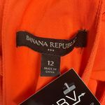 Banana Republic  Orange Mini Dress - Size 12 Photo 4