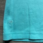 Lilly Pulitzer Turquoise Blue Short Sleeve Crew Neck Fitted Tee Shirt Size M Photo 2