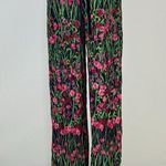 NOWT See By Chloé Women's Floral Wide Leg Elastic Waist Pants Size 38 Multicolor Photo 4