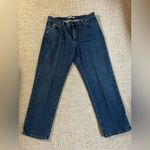 Wrangler Vintage Lee Relaxed Straight Leg Dark Wash Jeans Women’s Photo 0