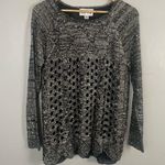 Joseph Ribkoff New  Champagne/Black Top sheer size medium Photo 2