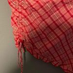 Y2K Plaid Ruched Skirt Photo 2