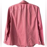 Investments Gold Label Investment Pink Stripe Shirt Non-Iron Long Sleeve Button 14P Preppy Photo 1