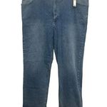 ASOS Design Curve Jeans High Rise Straight Leg Size 18/32 Medium Wash NWT Photo 0