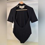 frame denim NWT Frame Black Bodysuit Large Photo 4