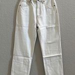 Free People • Sandrine Rose Hi Rise Wide Leg Jeans Size 27 White Photo 0