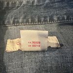 Calvin Klein Peplum Denim Jacket Fitted Size Small Jean Jacket 90’s Y2K vintage Blue Photo 6