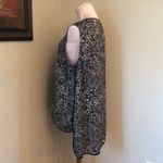 Lane Bryant  Black Cream Sleeveless Blouse 14 Photo 8