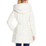 Kensie ❄️ Knit-Trim Quilted Puffer Coat Jacket Hooded❄️ NWOT ~large Photo 5