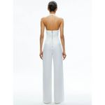 Alice + Olivia  Robin Jumpsuit in Off White 2 New Womens Dressy Outfit Photo 13