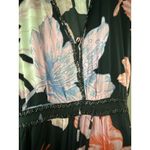 Maaji Rapsodia +  Midnight Blossoms Beaded Maxi Dress Size Medium Photo 8