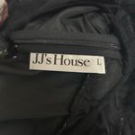 JJ's House  Midi Dress Gown Large Black Lace Tulle Embroidered Fairy Whimsigoth Photo 13