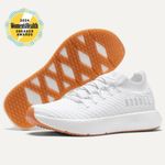 Nobull  White Knit Athletic Shoes Photo 1