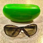 Kate Spade Jacqueline brown tortoiseshell oval sunglasses with case Photo 0