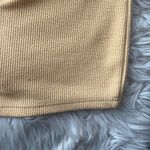 VICI Yellow Button-Front Textured Oversized Shacket Photo 5