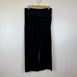 Maeve Maternity Colette Pants Women's Size 10 Black Pull On Over the Bump Photo 2