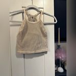 NWOT Free People Movement Happiness Runs Crop Tank In Stone Eagle Tan Size undefined Photo 5