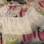 Princess Polly  White Top Crop Long Sleeve Photo 1