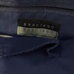 Braciano Striped Red and White Women's Bag with Star Accent rope handle Photo 3