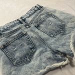 Ban Jara Women's Size 3/25 Denim Jean Shorts Distressed Raw Hem Light Wash Photo 4