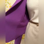 OVI New open front Purple Blazer size M Photo 3