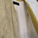 ZARA Two Tone Yellow Fall Coat Small Photo 2