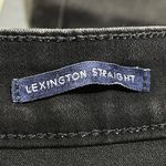 Charter Club Black Jeans Lexington Straight Size 14 Stretch Photo 4