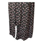 WAYF Dress Womens Small Black Pink Floral Print Square Neck Smocked Nevaeh Midi Photo 8