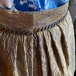 Elie Tahari Elegant Gold Skirt - Pleated and Poofy - So fun! Size 4 Photo 5