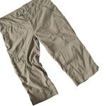 The North Face  Womens Cropped Hiking Pants Size 6‎ Green Nylon Outdoor Cargo Photo 6