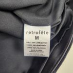 Retrofete Fae Patchwork Skirt Black Lamb Leather Goat Suede Size Medium NWT Photo 9