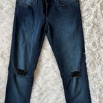 New Mavi Sarena Women’s low rise Super Skinny ripped jeans in dark blue 27/33 Photo 1