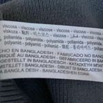 ZARA  Gray High Neck Ribbed Knit Sleeveless Racerback Crop Sweater Tank Top Sz M Photo 3