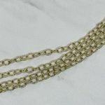 Rainbow Charm Gold and Silver Tone Chain Link Pants Chain Photo 4