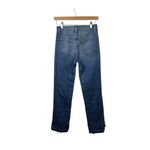 frame denim NWOT Frame Le High Straight Raw Hem Jeans in Foster Wash Size 26 Photo 9