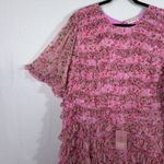 NEW Plus Size Ivy City Co Pink Floral Tiered Stacy Dress Size 16W Romantic Photo 6