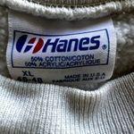 Hanes Vintage Hard Rock Cafe London Sweatshirt 90s Raglan Cotton White XL Photo 2