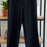 Chico's  Mid-Rise Stretch Cotton Twill Dress Pant Trouser, 8 / M Photo 0